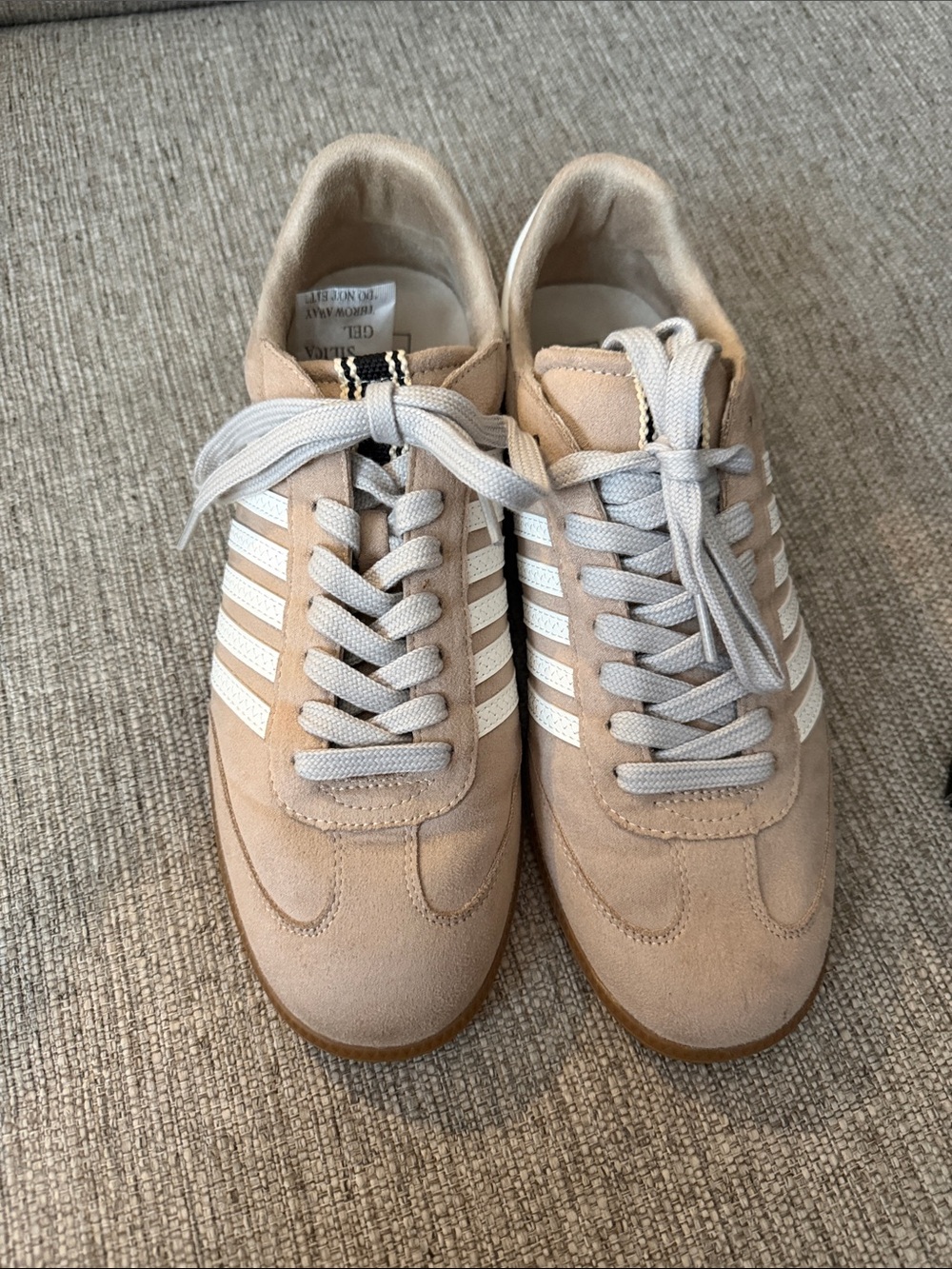 Shu Shop Stevie Retro Sneakers – Beige Suede | Size 9